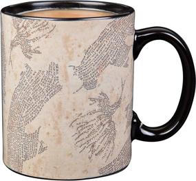 img 1 attached to ☕ Harry Potter Heat Activated Ceramic Coffee Mug - Marauder's Map Image Reveals with Heat - 11 oz