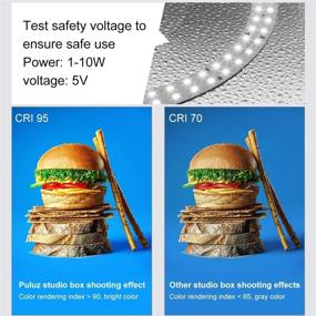 img 1 attached to Складная фотобокс портативного студийного комплекта: усовершенствуйте свою фотографию с помощью светодиодной мягкой коробки с регулируемой яркостью, 12 цветами задника и оборудования для фото на 25 см.