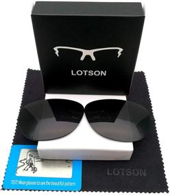img 3 attached to LOTSON Replacement Stealth Polarized Sunglasses Men's Accessories and Sunglasses & Eyewear Accessories