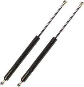 img 4 attached to 🔧 Set of 2 Tonneau Cover Lift Supports | Extended Length: 29.50" | Compressed Length: 17.50" | Force: 85 lbs | 1/2" Ball Socket Metal Ends | 4568 PM2048 716821