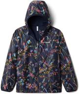 👕 exploring excellence: columbia kids' pixel grabber reversible jacket - a must-have! logo