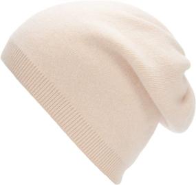 img 2 attached to 🧣 Warm Winter Cashmere Beanie for Women and Men - Easter Barthe Unisex Double Layer Knit Skull Cap, Cashmere Ski Hat