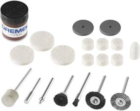 img 3 attached to 💎 Enhance Your Polishing Projects with Dremel 684 01 20 Piece Polish Accessory Set