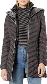 img 4 attached to Laundry Shelli Segal U821316 Charcoal Women's Clothing and Coats, Jackets & Vests