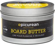 🔪 epicurean epi-butter cutlery board butter: enhance and protect your kitchen tools with silver elegance logo