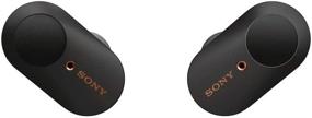 img 4 attached to Sony WF-1000XM3 Black Truly Wireless Earbuds with Mic, up to 32 Hours Battery Life, Stable Bluetooth Connection, Wearing Detection and Alexa Built-in for Noise Cancelling