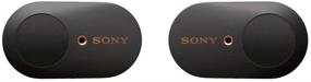 img 3 attached to Sony WF-1000XM3 Black Truly Wireless Earbuds with Mic, up to 32 Hours Battery Life, Stable Bluetooth Connection, Wearing Detection and Alexa Built-in for Noise Cancelling