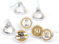 🍫 we still do - 50th wedding anniversary - round candy sticker favors for chocolate candy (108 labels, 1 sheet) - perfect for party decor! logo