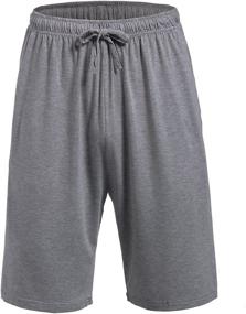 img 4 attached to Latuza Green Pajama Shorts for Comfortable Sleepwear