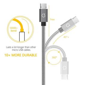 img 1 attached to Gritin Micro USB Cable 3 Pack