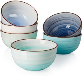 img 4 attached to 🍜 Sweese Porcelain Bowls Assortment #127-003