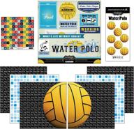 🏊 scrapbook customs go big water polo themed paper and stickers scrapbook kit: create stunning water polo memories! logo