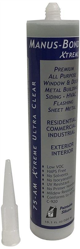 manus-bond 75-am xtreme ultra clear tapes, adhesives & sealants for silicone adhesives 로고