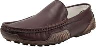 👞 jions slip ons moccasins: lightweight non slip men's shoes for maximum comfort and style logo