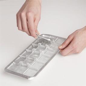 img 2 attached to Preserve the Classic Style: 18 Cube Vintage Kitchen Ice Cube Tray 2-Pack