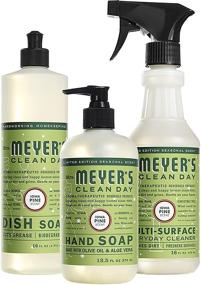 img 4 attached to 🌲 Discover the Freshness of Mrs. Meyer's Clean Day Iowa Pine Kitchen Basics Set