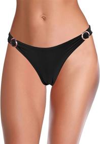 img 1 attached to Manhattan Women's Clothing and Swimsuits & Cover Ups - SHEKINI Swimwear Hipster Bottoms