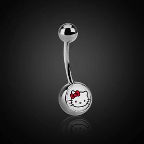 img 2 attached to Belly Button Ring HelloKitty Design