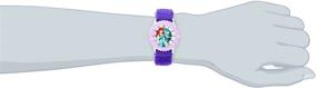 img 1 attached to 🐠 Disney Kids' W000866 'Ariel Time Teacher' Stainless Steel Watch: A Fun and Educational Timepiece with a Stylish Purple Nylon Band