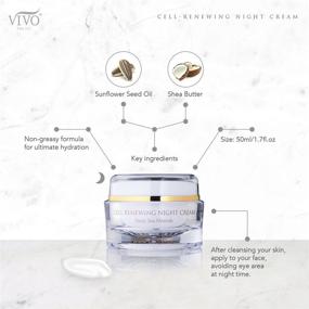 img 3 attached to 🌙 Vivo Per Lei Night Cream with Cell Renewal, 1.7-Fluid Ounce