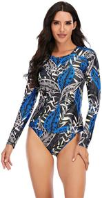 img 1 attached to Lrady Swimwear Protection Swimsuit XX Large Women's Clothing and Swimsuits & Cover Ups