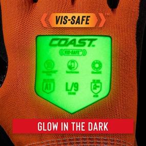 img 2 attached to 🧤 Occupational Health & Safety Products - Extra Large Coast Visibility Touchscreen Compatible