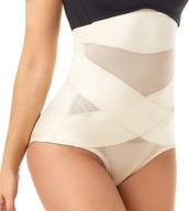 🩲 cohtb women's tummy control shapewear panties with high-waist, body shaping underwear, butt lifting and slimming briefs logo