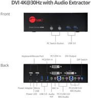 🔁 siig 2-портовый kvm-переключатель dvi dual-link с поддержкой usb 3.0 multi-media - умная консоль (ce-dv0111-s1) логотип