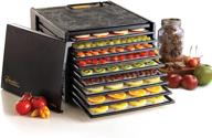 excalibur food dehydrator 9-tray electric: accurate temperature control for faster, efficient drying (black) логотип