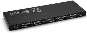 img 2 attached to EchoSplit 4K HDMI Splitter with Downscaling to 1080p, Enhanced HDCP 2.2 Support