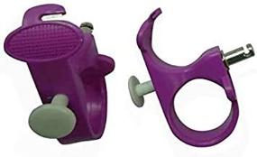 img 3 attached to 🧵 Multi-functional Needle Puller: Thread Cutter, Thimble Shield, and Pin Needle Protector - Purple Sewing Tools