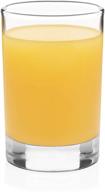 libbey heavy juice glass - 8 ounces logo