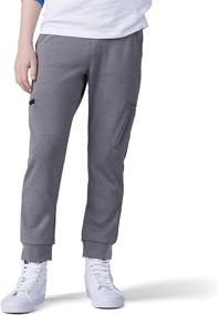 img 4 attached to 👖 LEE Boys' Performance Series Extreme Comfort Jogger Pants with Pull-On Design