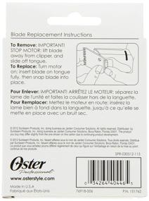 img 1 attached to 💇 Enhance Cutting Precision with Oster Professional Replacement Clipper Blade