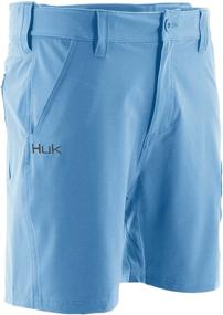 img 1 attached to 🩲 HUK Men's Volley 5.5" Elastic Waist Quick-Dry Swim Shorts: Your Ultimate Swimwear Solution