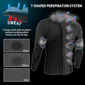 img 2 attached to AMZSPORT Compression Athletic T Shirt Baselayer