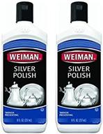 🔶 weiman silver polish, 8 oz bottles, 2-pack logo