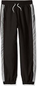 img 2 attached to Sporty Style for Boys: French Toast Athletic Track Black Clothing and Pants