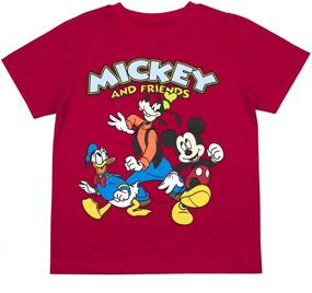 img 2 attached to Disney Boys 3-Pack T-Shirts: Diverse Selection featuring the Lion King, Cars, and Mickey Mouse