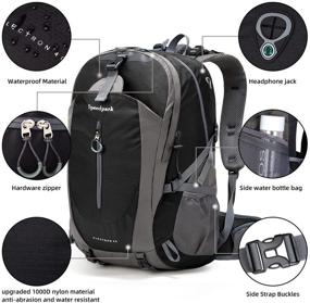 img 1 attached to Waterproof Lightweight Trekking Backpacks: Perfect for Adventure