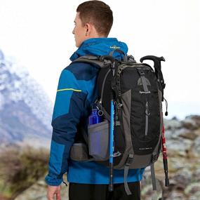 img 3 attached to Waterproof Lightweight Trekking Backpacks: Perfect for Adventure