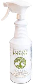 img 4 attached to 🧼 Efficient Cleaning with Lucas Acrylic and Plastic Cleaner - 32 Ounce size