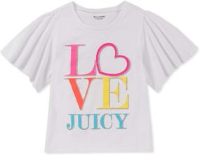 img 1 attached to Стильная и шикарная: футболка Juicy Couture для молодых модниц