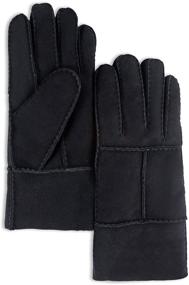 img 4 attached to 🧤 Shearling Leather YISEVEN Sheepskin Mittens