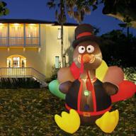 winemana thanksgiving inflatable lighted decoration logo