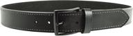👔 desantis e25 belt 1.5" steel buckle leather black - stylish and durable men's belt logo