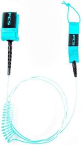 img 1 attached to FCS SUP Leash Blue 10Ft