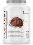 🥤 metabolic nutrition - musclean - milkshake weight gainer, high protein meal replacement, maintenance nutrition, low carb, keto diet, digestive enzymes, chocolate, 5 pound (50 servings) logo
