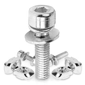 img 4 attached to Screw T Nut Kit 100 PCS