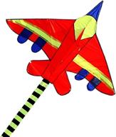 🪁 hengda long tail cartoon fighter kite - the perfect 1.5m plane kite for children with flying line логотип